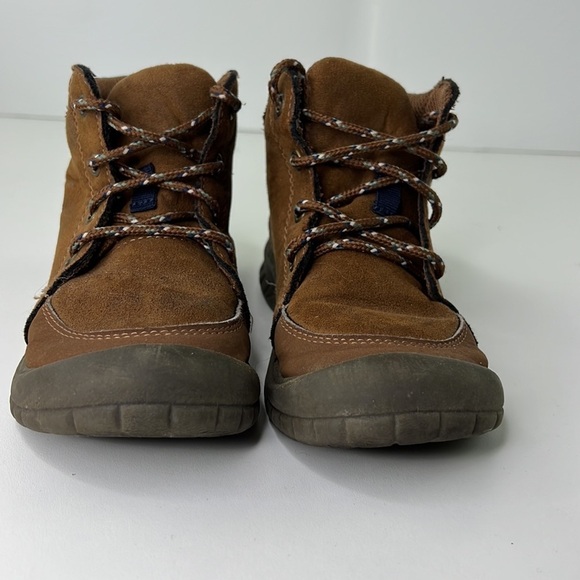 OshKosh B'gosh Kids Brown Booties size 12 - Picture 2 of 7